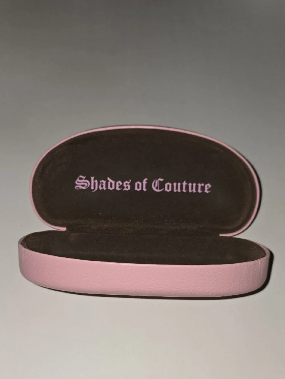 Juicy Couture Blush Pink Eyewear Case